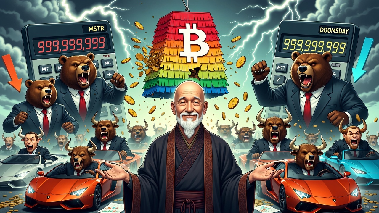 Will Michael Saylor’s Bitcoin Empire Go POOF? Strategy’s “Death Spiral” Dance with a Crashing BTC!